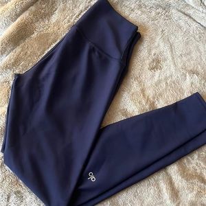 ALO Yoga Navy Leggings